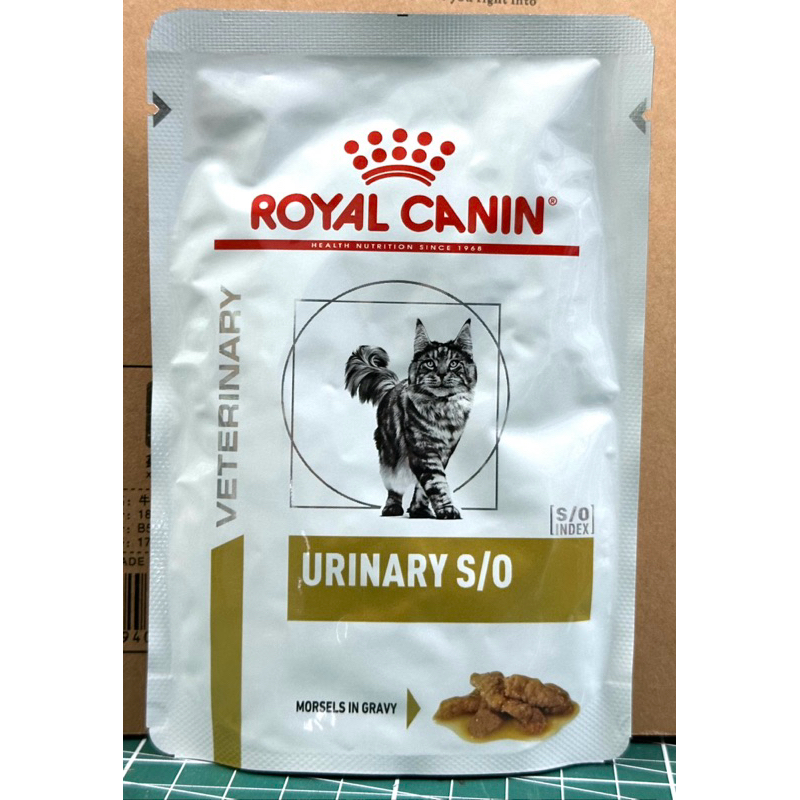 (หมดอายุ : 06/04/2027) Royal canin อาหารแมวโรคนิ่ว Urinary 85 กรัม (6 ซอง)