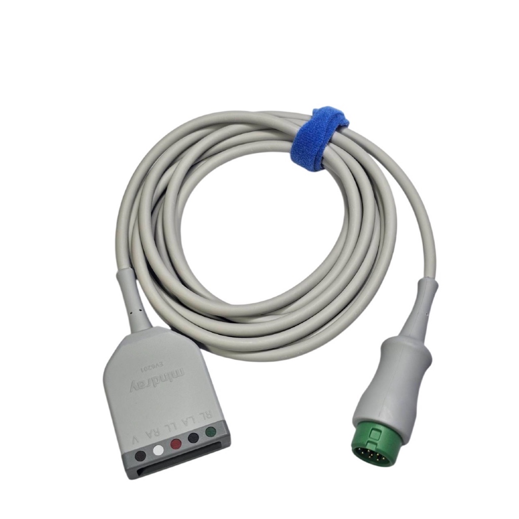 027 - สาย ECG,EKG Trunk Host Cable for Mindray Original ECG Trunk for Mindray Def-P