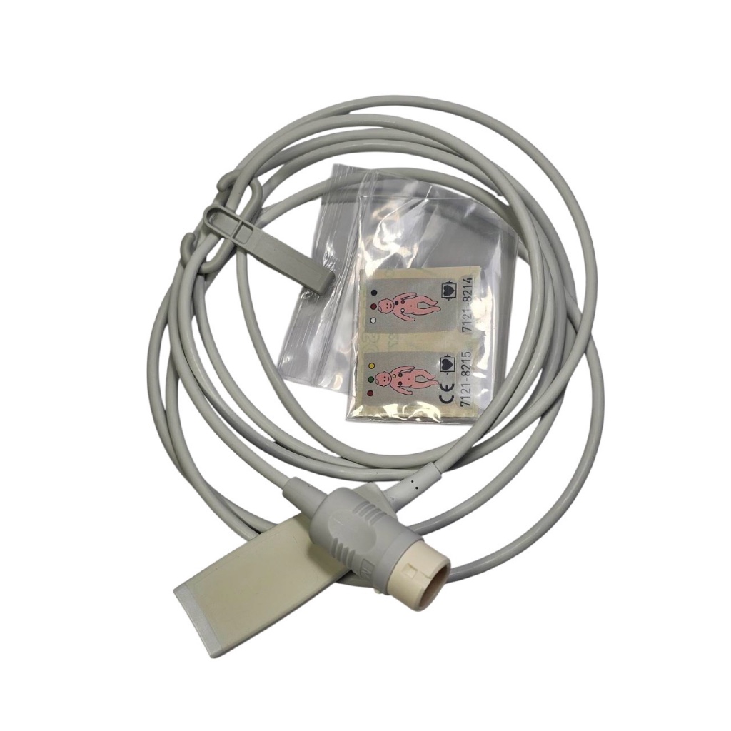 026 - สาย ECG Trunk Extension for Philips M1669A ECG Trunk for Philps 3Lead Made in Germany Original