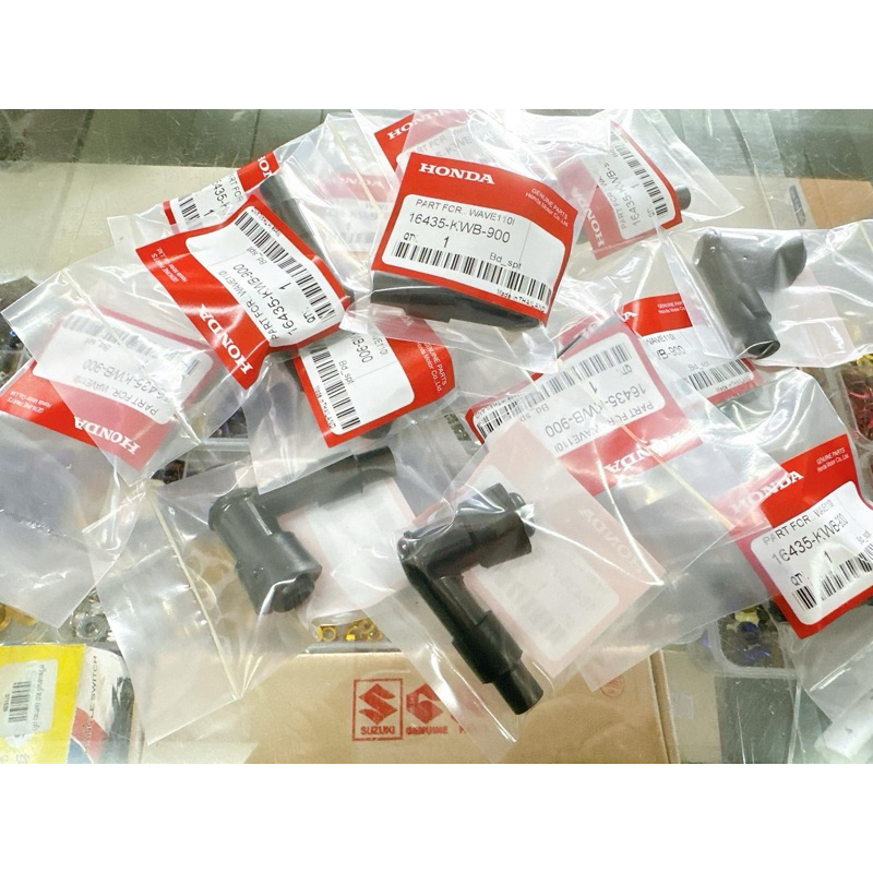 (x1ตัว)ปลั้กหัวเทียนเวฟ110iราคาตัวละ15.-บาทแท้โรงงาน