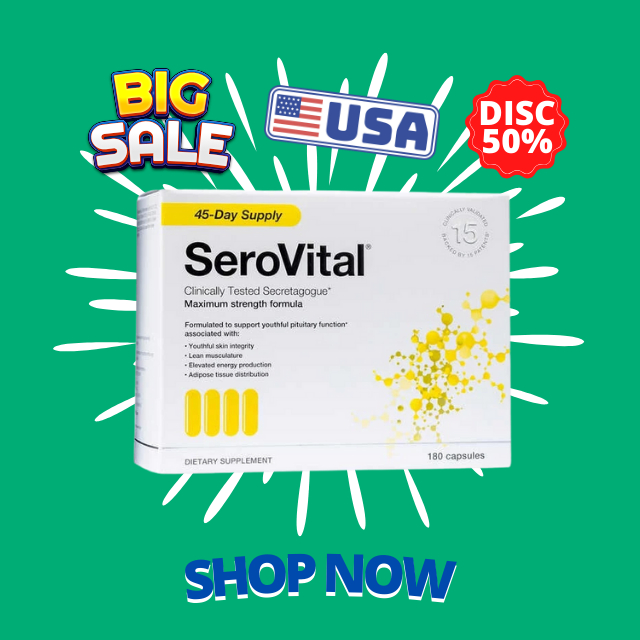 Imported from USA Serovital Capsules 180 จำนวน สำหรับ 45 Day Premium Pack (มีหลายสูตร)
