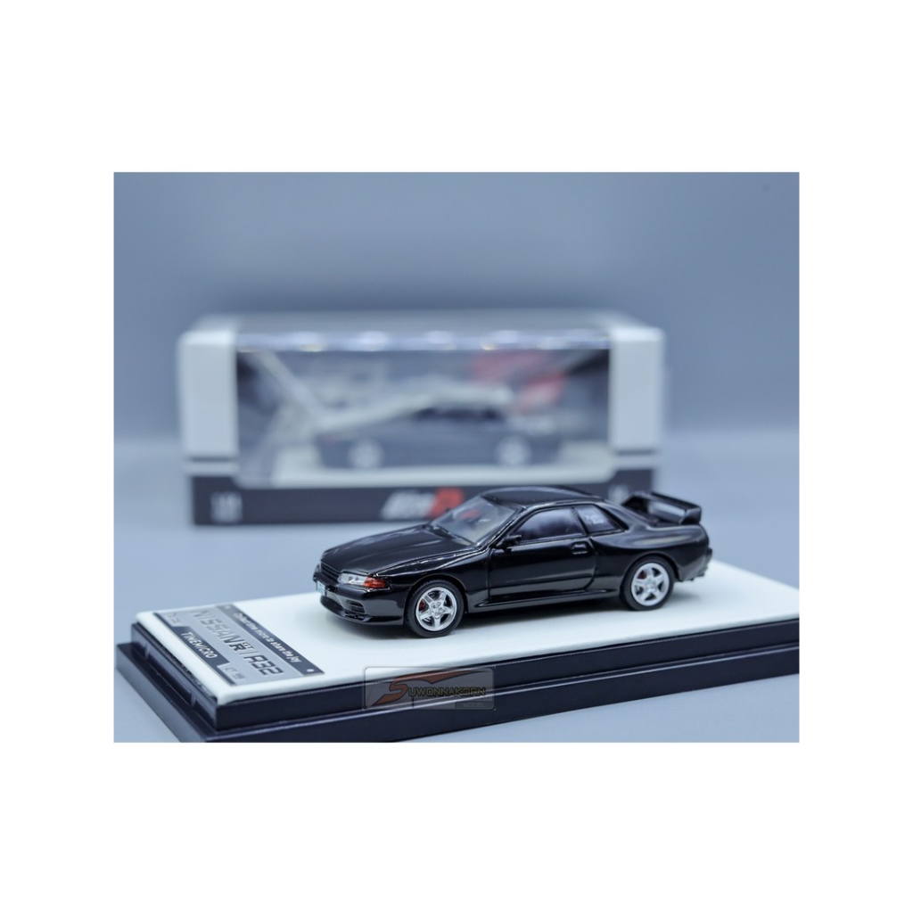 TIME MICRO  1/64 Initial-D Nissan GT-R R32 Black