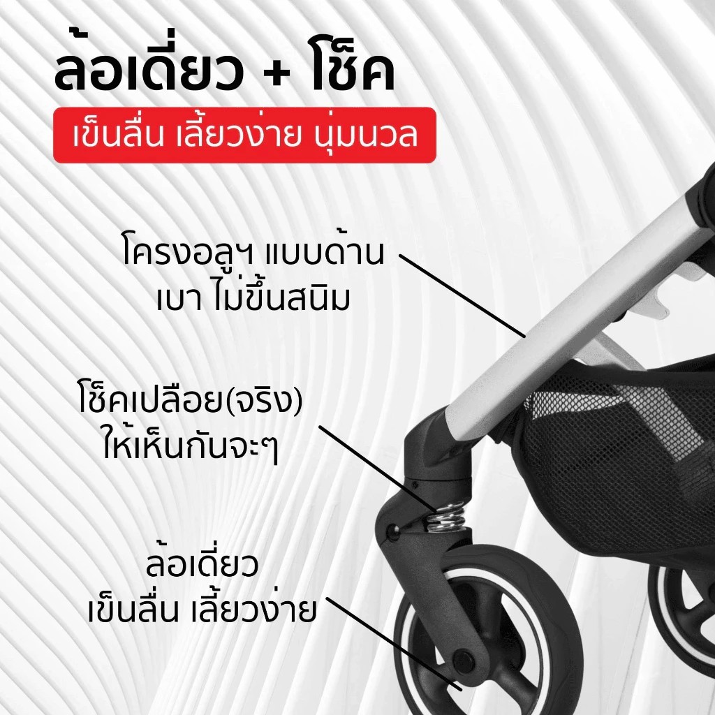 gb รถเข็นเด็ก พับเล็กขึ้นเครื่องบินได้ รุ่น Pockit All-City สำหรับเด็ก 6 เดือน – 5 ขวบ - รูปที่ 4