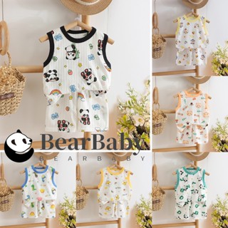 ชุดเด็ก ชุดเสื้อกล้ามเด็ก ผ้านิ่ม ใส่สบาย ลายการ์ตูน น่ารัก …