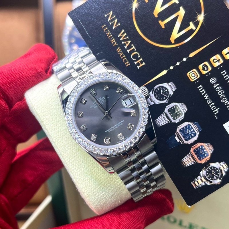 นาฬิกาข้อมือ Rl datejust jubilee 31mm grey