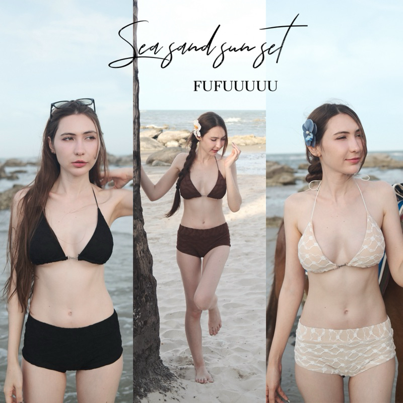 FUFU | Sea sand sun set บิกินี่ bikini