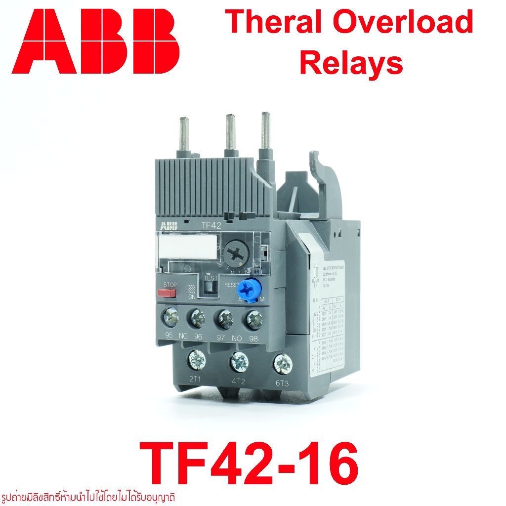 TF42-16 ABB TF42 Thermal overload relays ABB 1SAZ721201R1047 ABB TF42-16