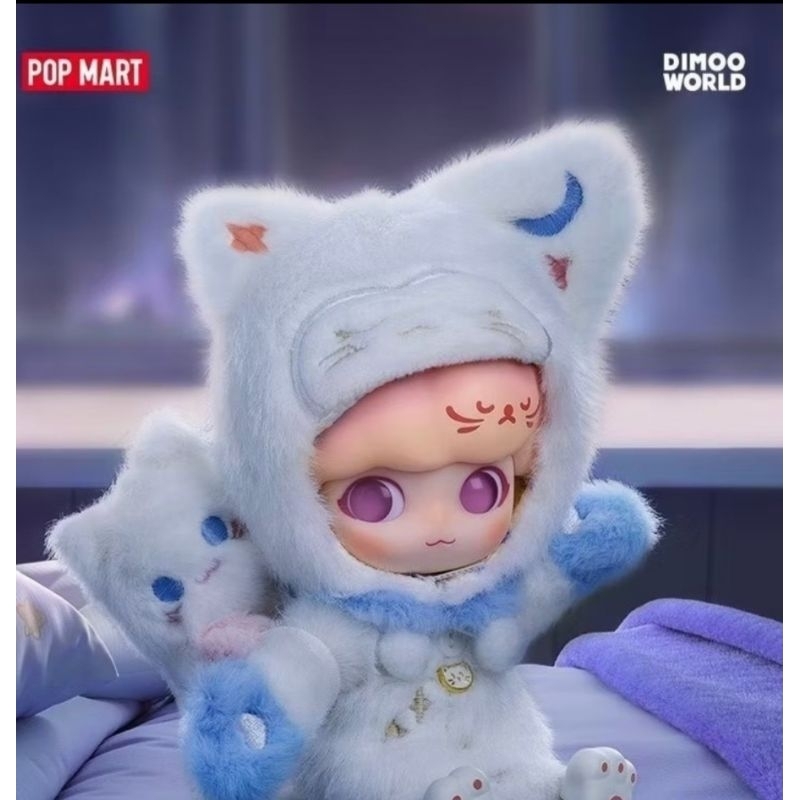 DIMOO NIGHT CAT  POP MART
