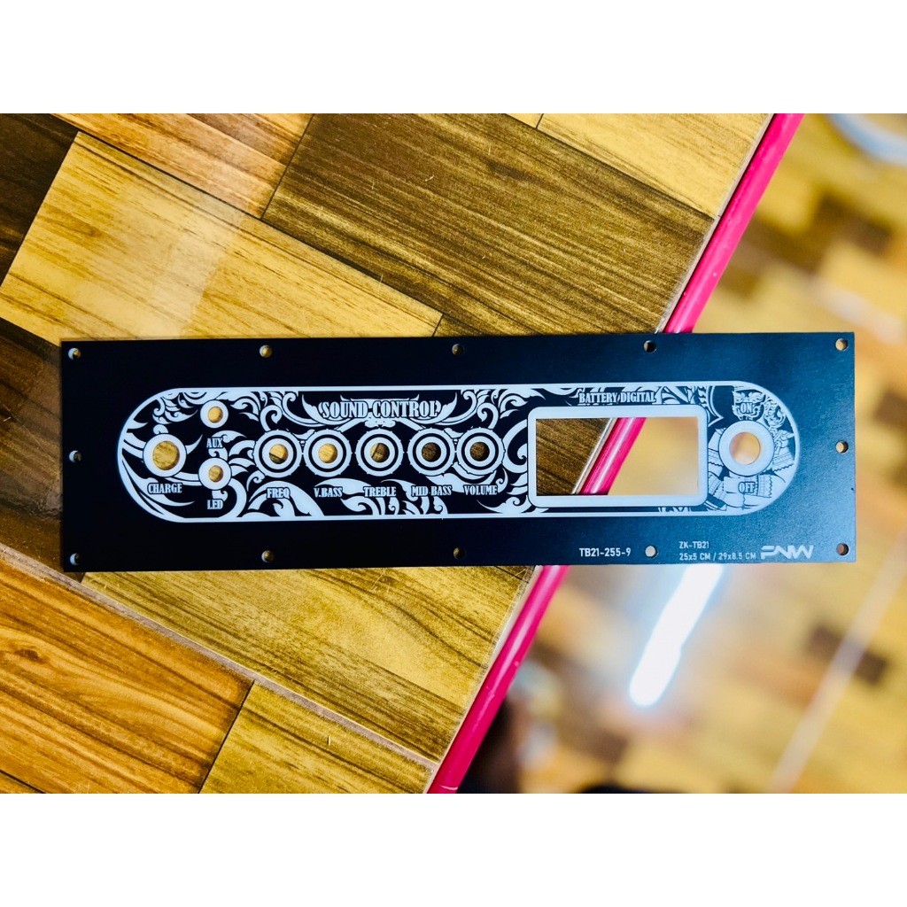 เพลทไฟ TB21/TB21F/ST21/APTX1 ไม่ย้าย ช่องเพลท 25x5 CM TB21-255-9