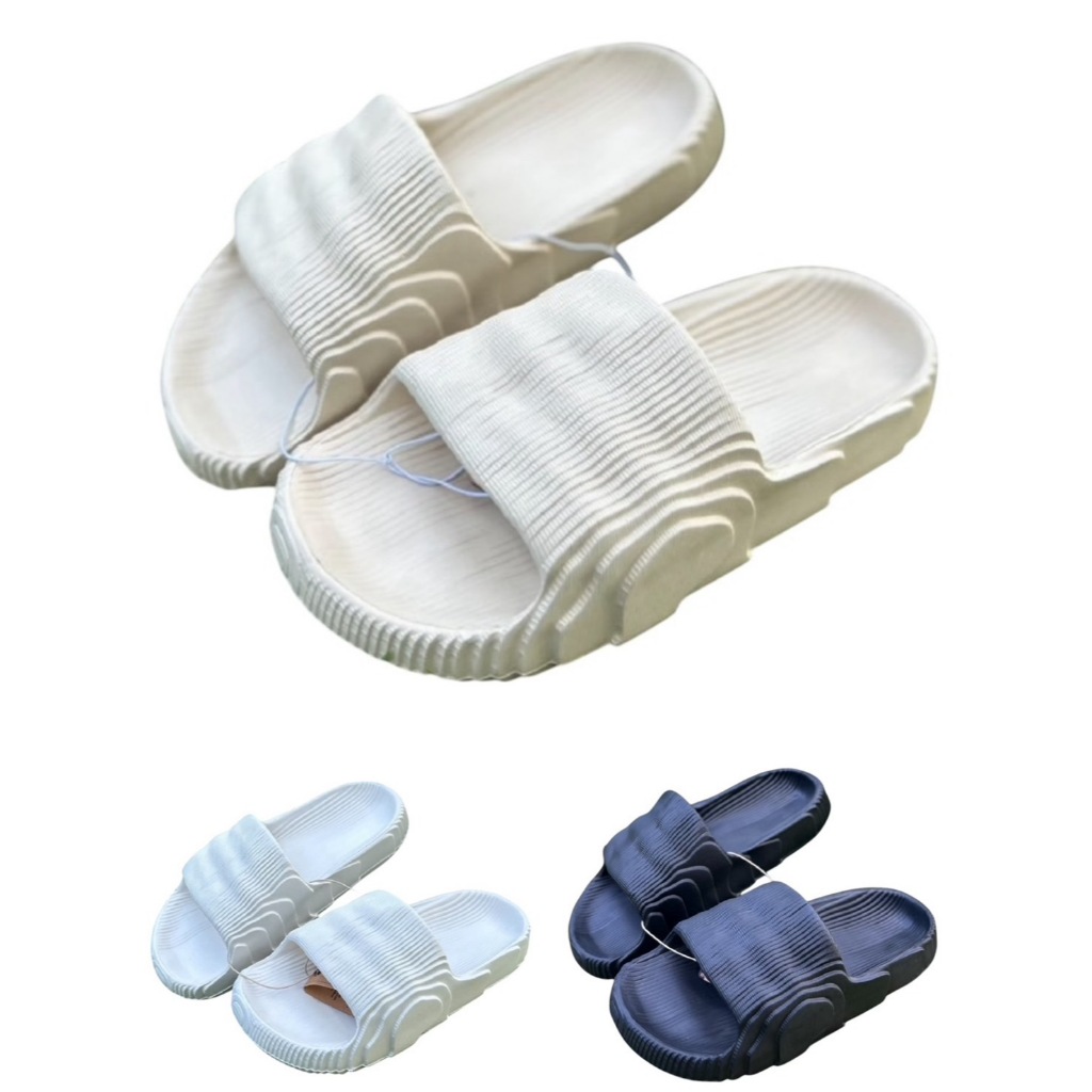 (N28) รองเท้าแตะ รองเท้าแบบสวม แตะแบบสวม  รุ่น WF-ZM6031 Size 40-45 สี  สี กากี ขาว ดำ