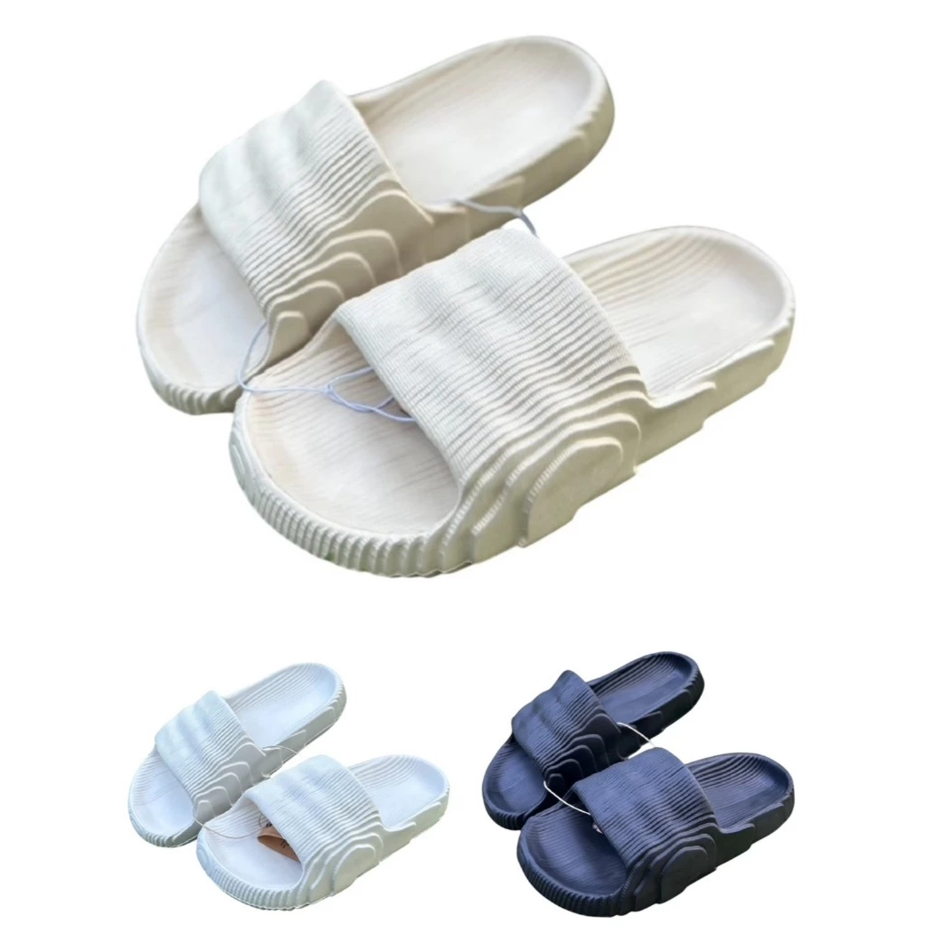 รองเท้าแตะ รองเท้าแบบสวม แตะแบบสวม รุ่น WF-ZM6031 Size 40-45 สี สี กากี ขาว ดำ (L28)