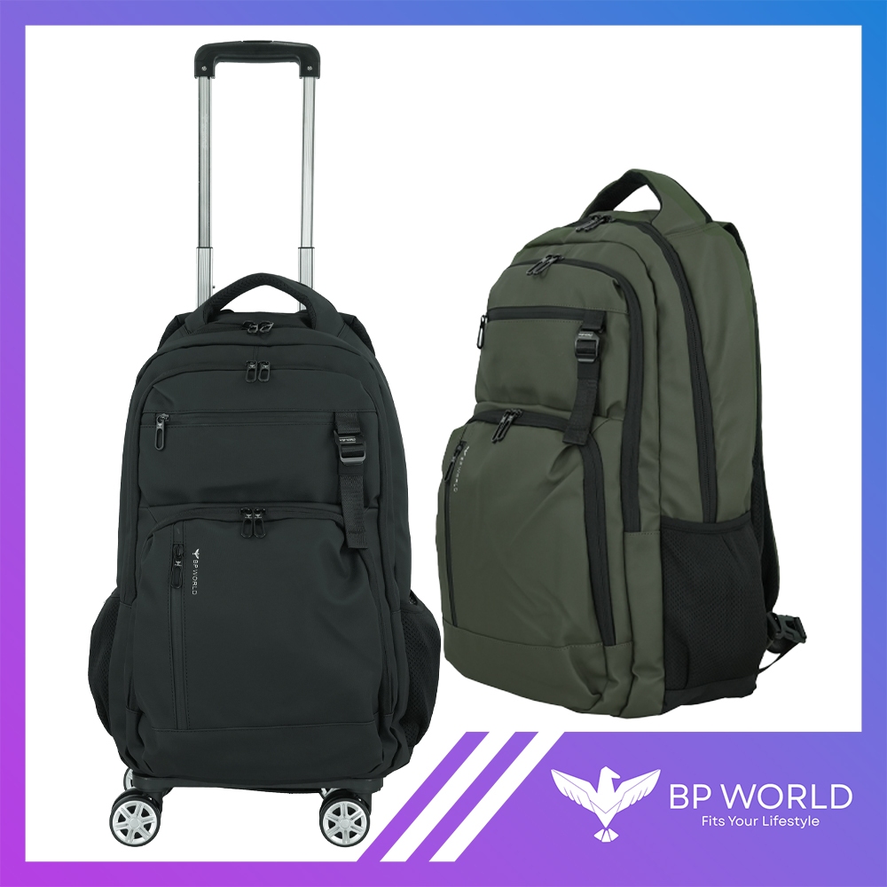 BP WORLD กระเป๋าเป้ รุ่น P15746 (เป้ล้อลาก)