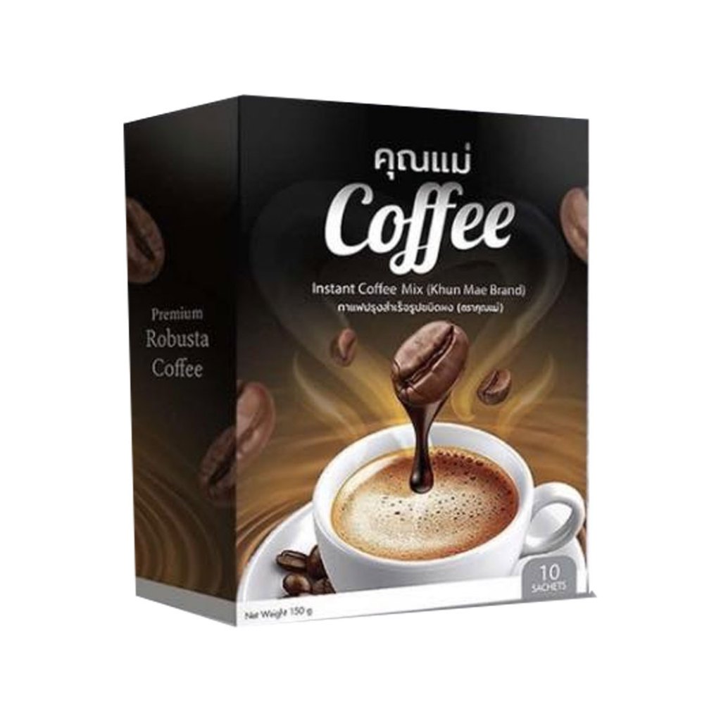 กาแฟคุณแม่ 10ซอง คุณแม่ Khun Mae Coffee ของแท้