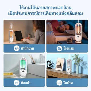 (ใหม่ปี 2026)เครื่องฟอกอากาศอัตโนมัติ กระจายน้ํามันหอมระเหย แบบชาร์จไฟได้ เครื่องพ่นอโรม่า เครื่องพ่นไอน้ําน้ําหอ