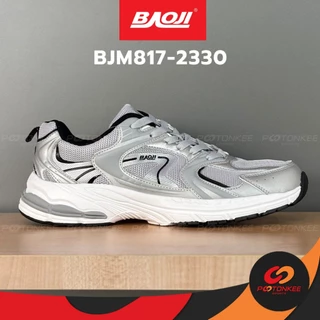 Baoji รองเท้าผู้ชาย BJM817 ผ้าใบ ใส่เดิน ลำลอง บาโอจิ พร้อมส่ง