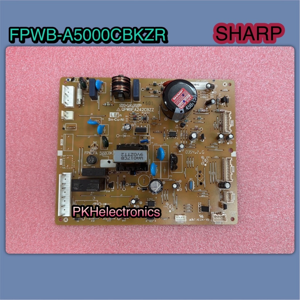 บอร์ดตู้เย็น-แผงวงจรตู้เย็น -(MAIN PWB ASS'Y SHARP)-SHARP(ชาร์ป) Part FPWB-A500CBKZR ใช้กับรุ่น SJ-P