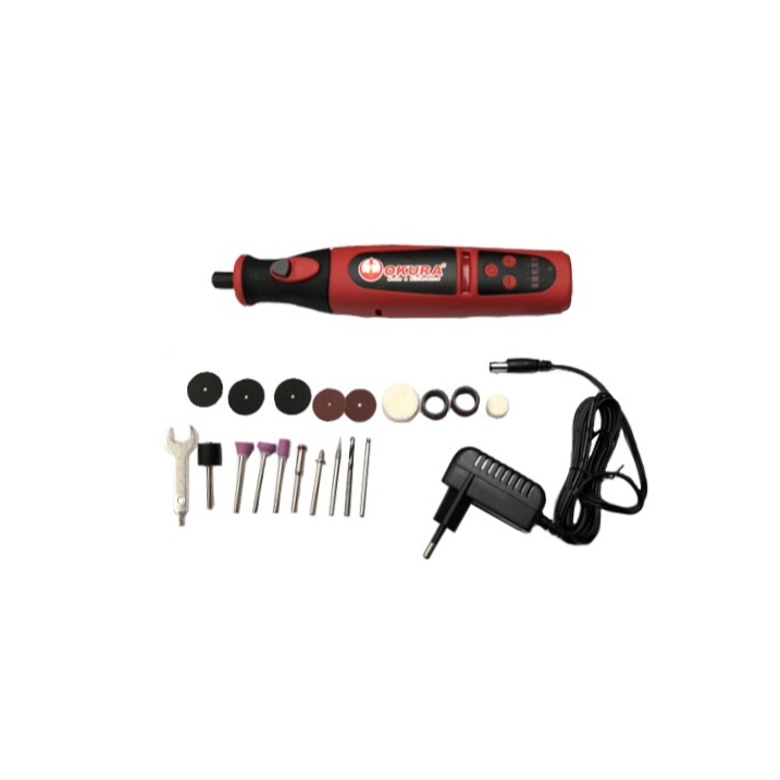 OKURA เครื่องเจียรไร้สาย7.2V รุ่น A-OK-MG29B ของแท้100%