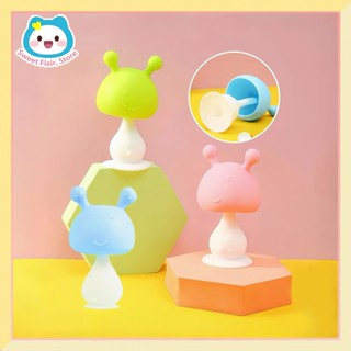 ยางกัดเด็ก -  ยางกัดหัวเห็ด ยางกัดซิลิโคนนิ่มลายเห็ด ยางกัดส…