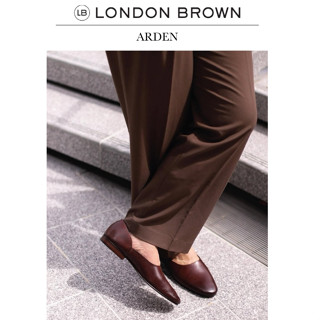 LONDON BROWN - ARDEN รองเท้าหนัง SLIPPERS