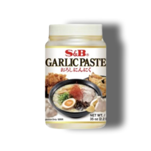 S&B Garlic Paste 1 Kg Oroshi Nama Niniku ซอสกระเทียมบด กระเทียมบดสำหรับใส่ราเมนญี่ปุ่นหอม(ร้านอาหาร)(14728)