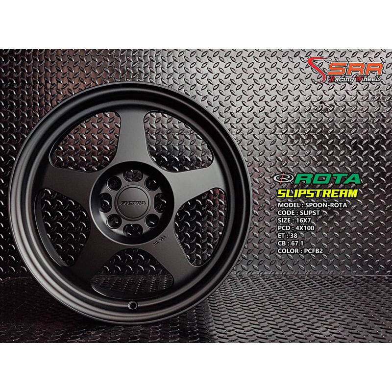 ล้อ Spoon งาน Rota แท้ ขอบ16” 4รู100 (หายาก)