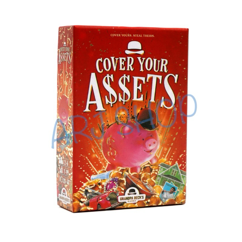 Cover Your Assets งานใหม่ (ภาษาอังกฤษ) Board game - บอร์ดเกม