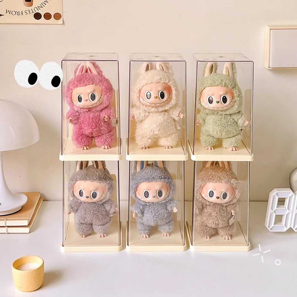 กล่องใส่โมเดล กล่องใส่ตุ๊กตาแบบใส กล่องใส่ art toy พลาสติกอย่างดี กันน้ำกันฝุ่นพร้อมฝาปิด กล่องโชว์ของสะสม