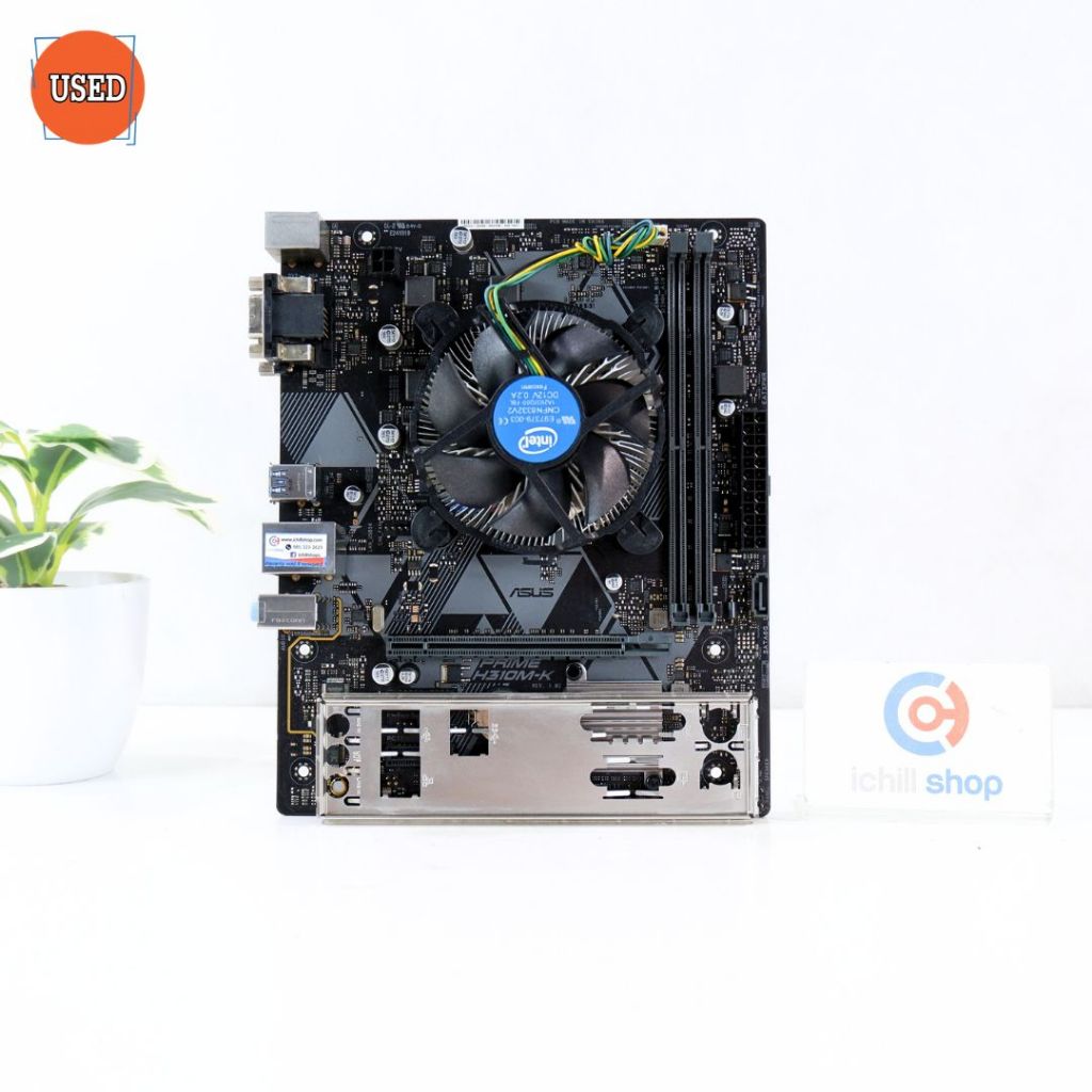 ชุดซีพียูพร้อมเมนบอร์ด CPU : INTEL CORE I5-8400 + MB : ASUS PRIME H310M-K P14659