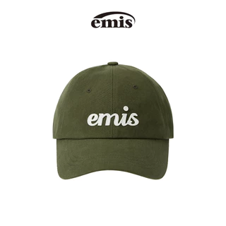 EMIS - APPLIQUE BALL CAP (BEIGE ,BLACK ,BLUE ,BLUE GRREN ,CREAM ,GREEN ,KHAKI ,LIGHT BLUE ,NAVY , PINK , RED ,YELLOW)
