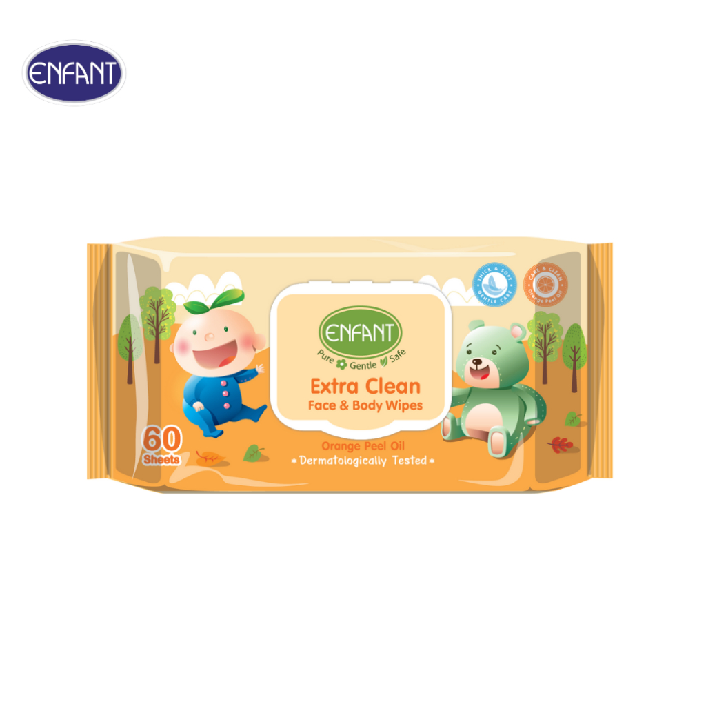 Enfant (อองฟองต์) Truly Care Set ทรูลี่แคร์เซ็ต เซ็ตอุปกรณ์ทำความสะอาดสำหรับเด็ก 1เซ็ต/10ไอเทม - รูปที่ 4