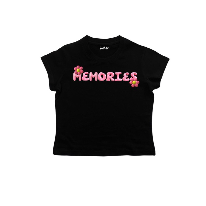 💥chicchi.cshop | เสื้อยืด babytee ลาย memories พร้อมส่ง น่ารักมากก