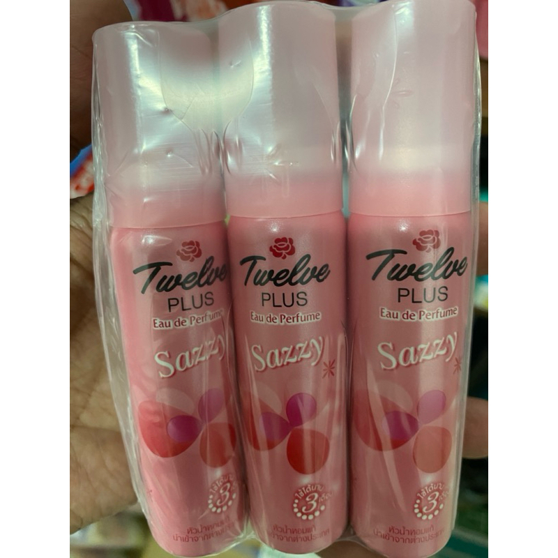 ทเวลฟ์พลัส เออ เดอ เฟอร์ฟูม กลิ่นแซซซี่ 25มล.(แพ็ค3ขวด)