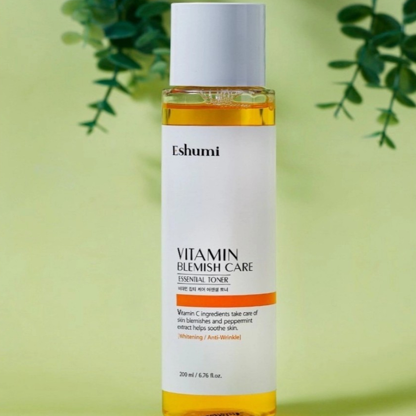 (ลด 57% + ส่งฟรี) Eshumi Vitamin Blemish Care Essential Toner 200 ml. – โทนเนอร์สูตรวิตามิน ราคา ถูกที่สุด ดีลบีเคเค แกลเลอรีภาพที่ 4