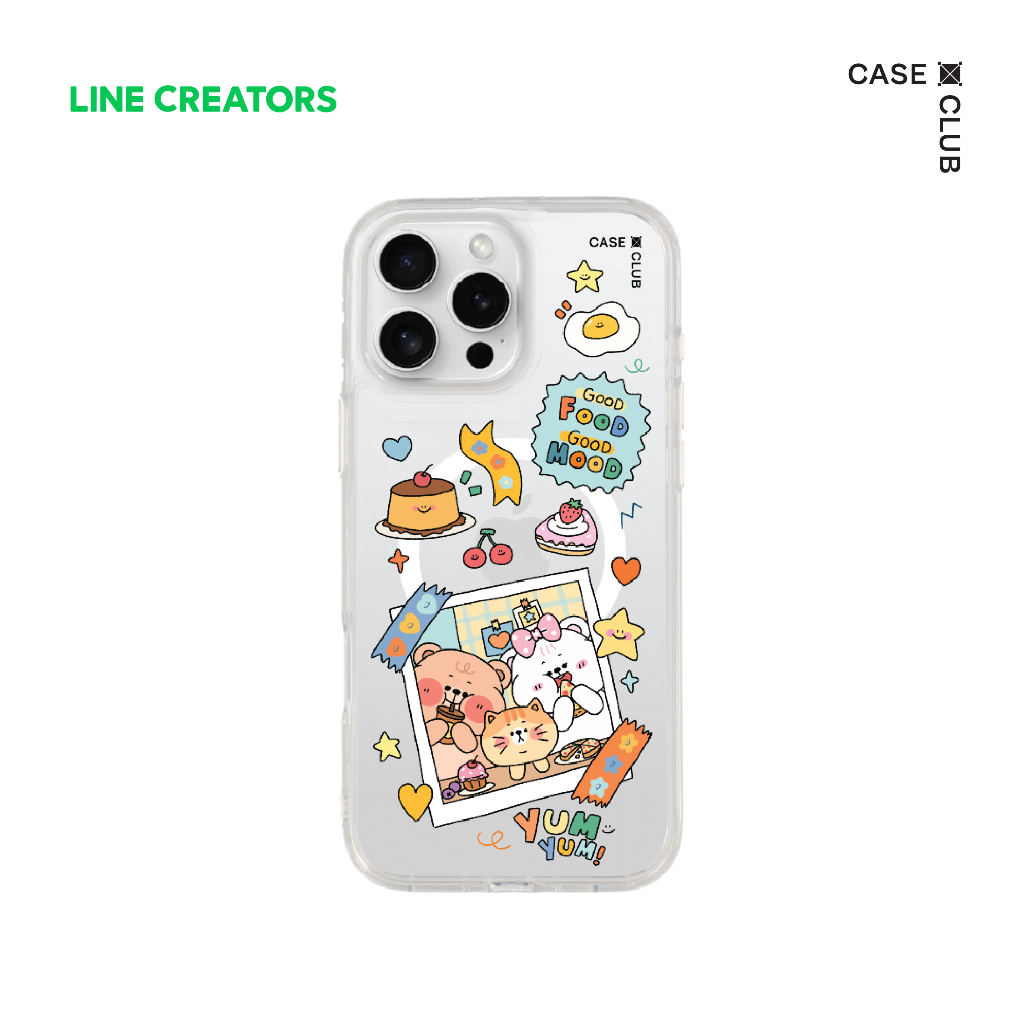CaseClub เคสไอโฟน ซัมซุง Onnie Bear Food