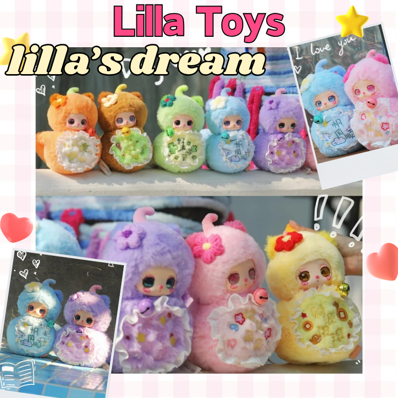 🍐ของแท้🔥กล่องสุ่ม Baby three liila blind box ตุ๊กตาเบบี้ทรี จุ่ม ยกbox กล่อง mystery box🤩