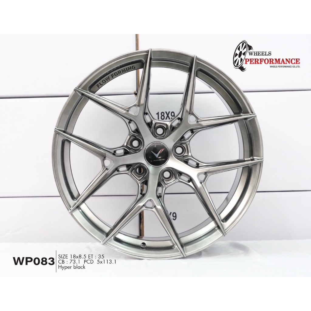 18 ล้อแม็กขอบ18 กว้าง 8.5 ออฟ35 ใส่ได้ทั้ง 5รู112 และ 5รู114 ราคา1วง