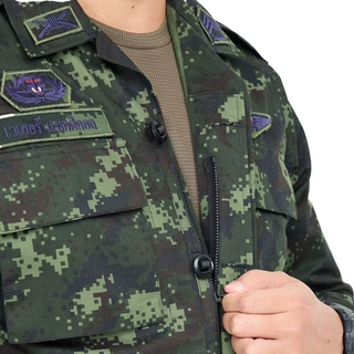 VALOR PX - Native BDU Shirt [กองทัพบก] [เฉพาะเสื้อเท่านั้น] เสื้อทหาร ลายพรางทหารบก