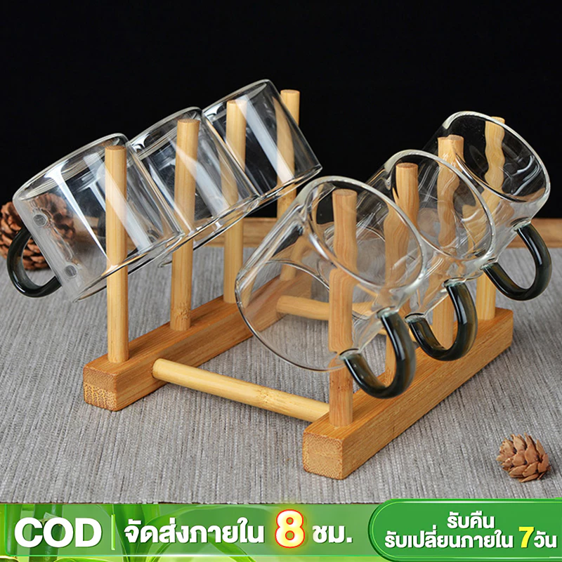 ที่วางแก้วบ้าน แนวมินิมอล ที่คว่ําแก้ว ชั้นวาง แนวมินิมอล เหมาะกับการตกแต่งบ้าน คุณภาพดี ทนทาน