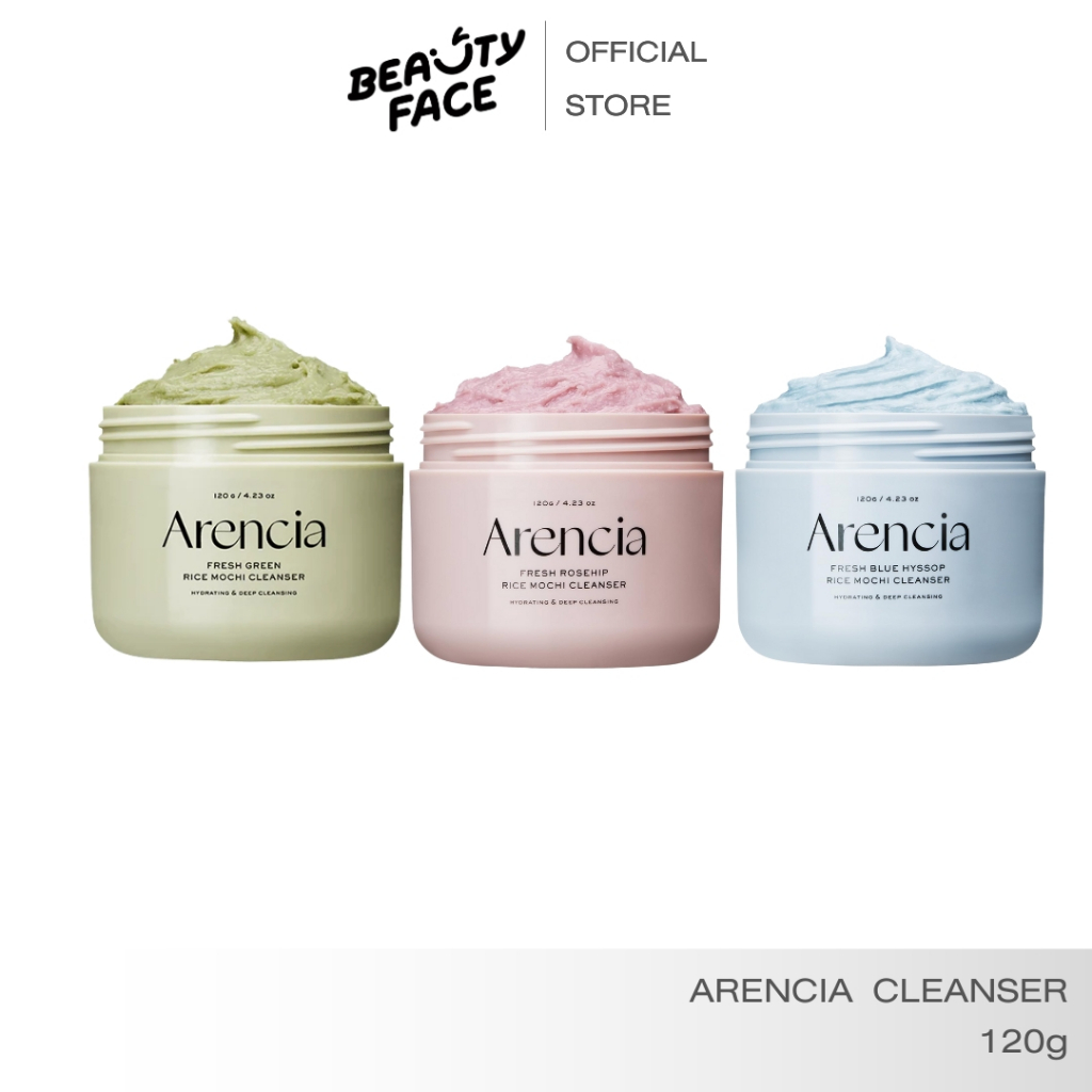 พร้อมส่ง - คลีนเซอร์ คลีนเซอร์เกาหลี  Arencia Fresh Green Rice Mochi Cleanser / Arencia Fresh Royal 