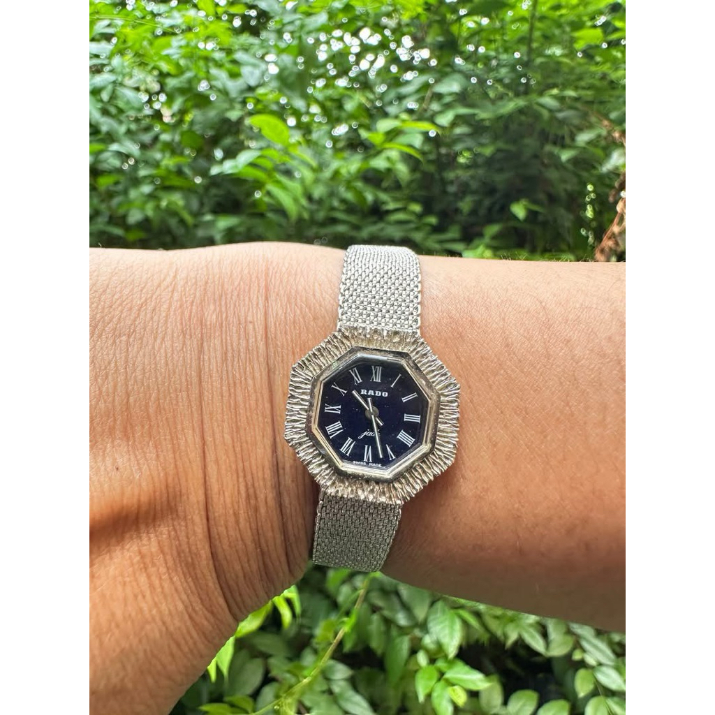 นาฬิกา Rado Lady แท้มือสอง ระบบไขลาน (งานสะสม) พร้อมใช้สภาพดีUSED