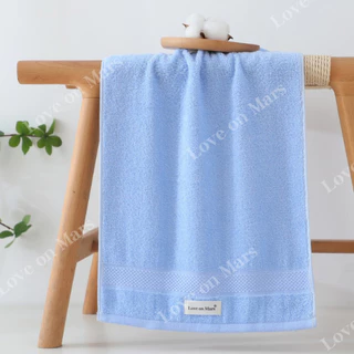 ผ้าเช็ดหน้า เกรดพรีเมียม งานผ้าฝ้าย ผ้ามีขน ลายขัดคาด ขนนุ่ม ขนาด35*75cm. พร้อมจัดส่ง
