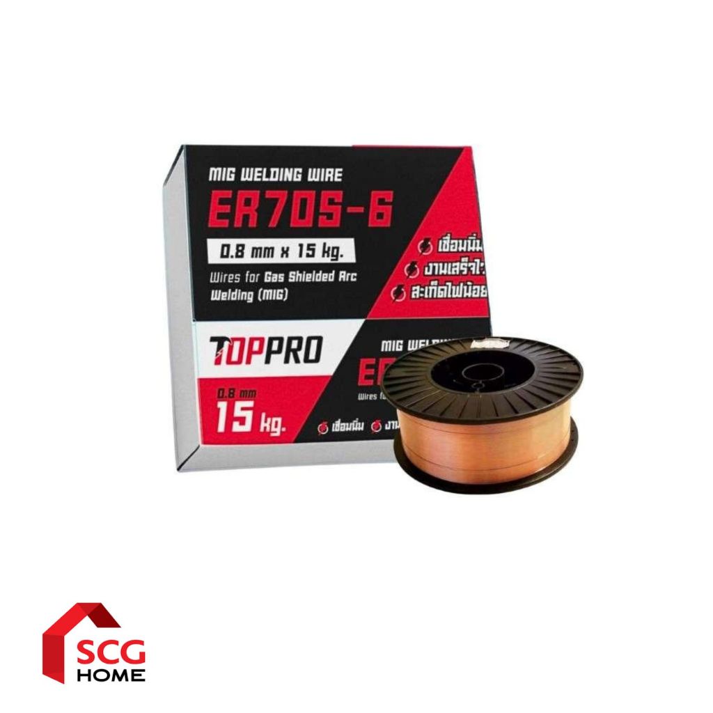 TOPPRO ลวดเชื่อม MIG WELDING WIDE ER70S-6