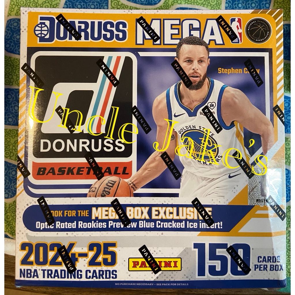 2024-25 Panini Donruss NBA Basketball Mega Box (150 Cards)