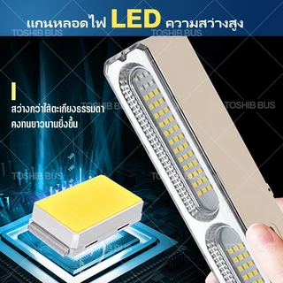 💡สว่างจริง 3000W ไฟฉุกเฉินพกพา การชาร์จแบบ TYPE-C size41ซม./31ซม./22ซม สำหรับเดินป่า ตั้งแคมป์ ชาร์จไฟบ้าน