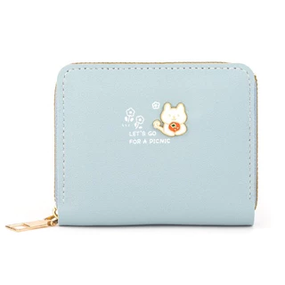 พร้อมส่ง โลโก้แมว (GC-311) กระเป๋าสตางค์ใบสั้น