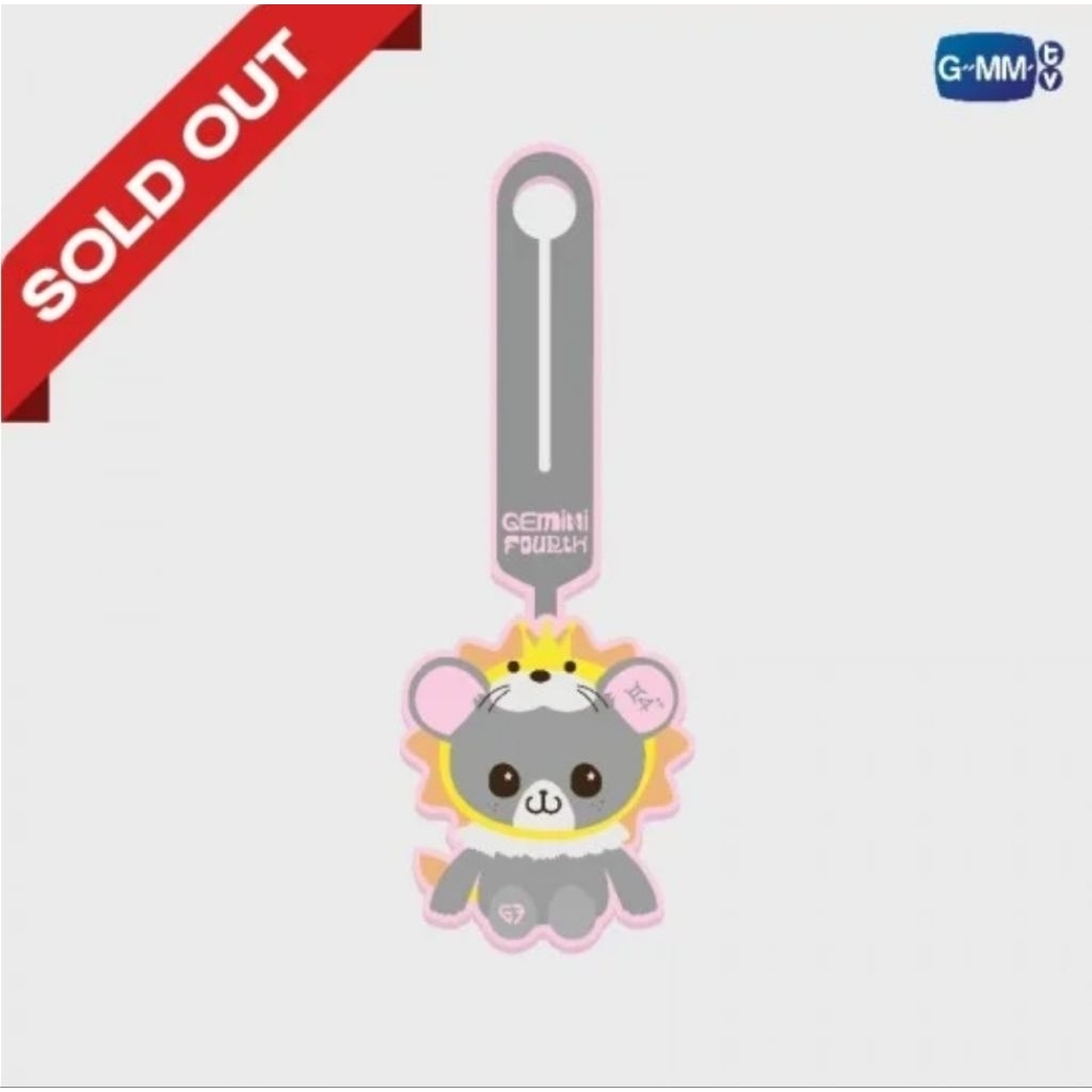 LOOK KHUNNOO RUBBER TAG #gemini #fourth (พร้อมส่ง)