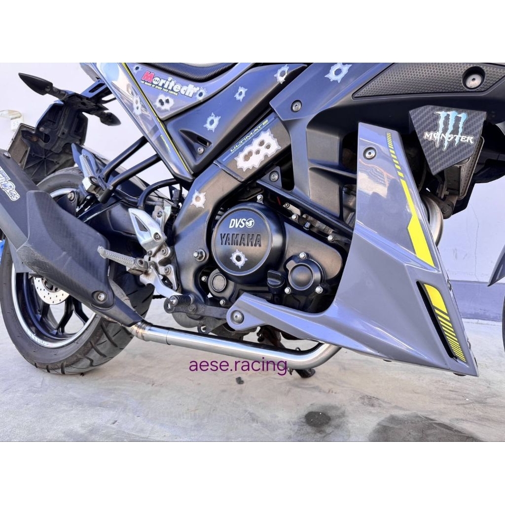 คอท่อ Mslaz ใส่ได้ทุกปี ขนาดคอท่อ 32มิล งานสแตนเลส - รูปที่ 2