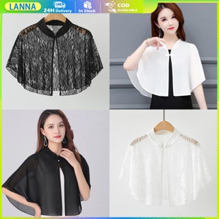 ร้านอยู่ที่ไทย 37CM ผ้าคลุมไหล่ลูกไม้ ผ้า ชีฟอง ผ้าคลุมบางๆ …