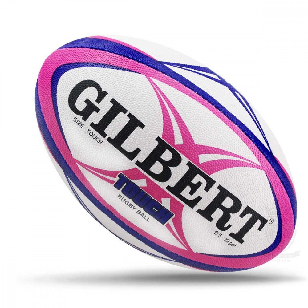Rugby Ball, Gilbert Touch Rugby Ball Pink/Blue, Authentic, #1 Brand, ลูกรักบี้, รักบี้บอล