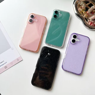 เคส สำหรับ ไอโฟน สินค้าพร้อมส่งจากไทย สำหรับ Iphone 17 17AIR 17PRO 17PM 16 16PRO 16PM 15PM 15PRO 15 กากเพชรNEW TPU-C232